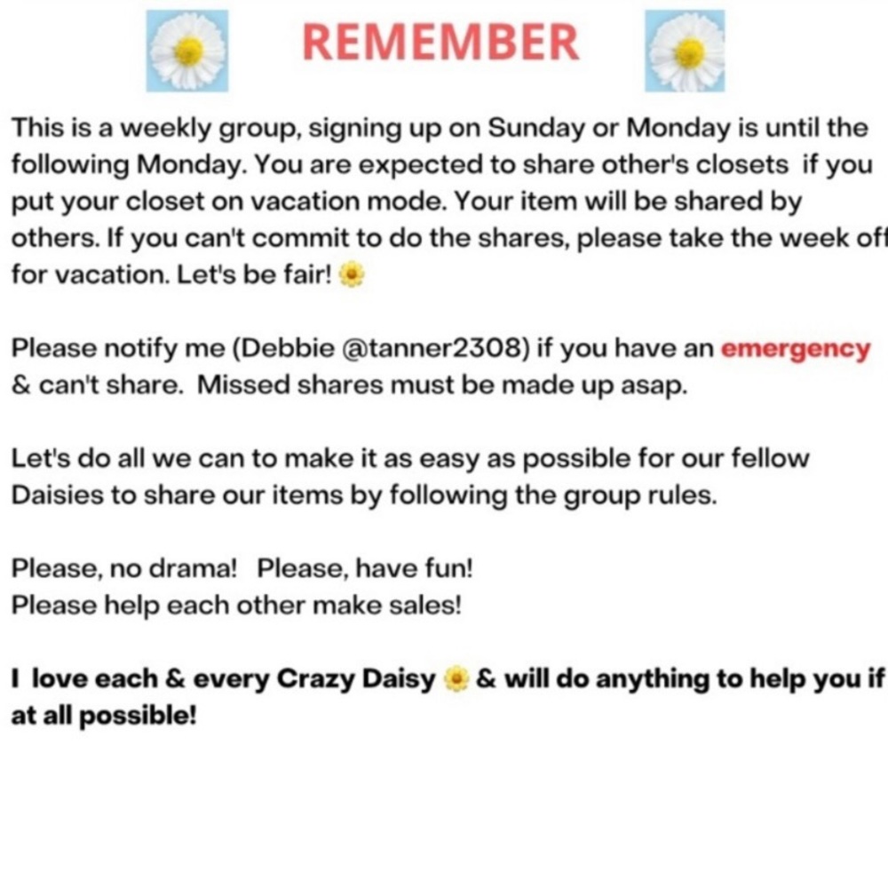 🌼9/15-9/21🌸Chat here!🌼 - Picture 5 of 6